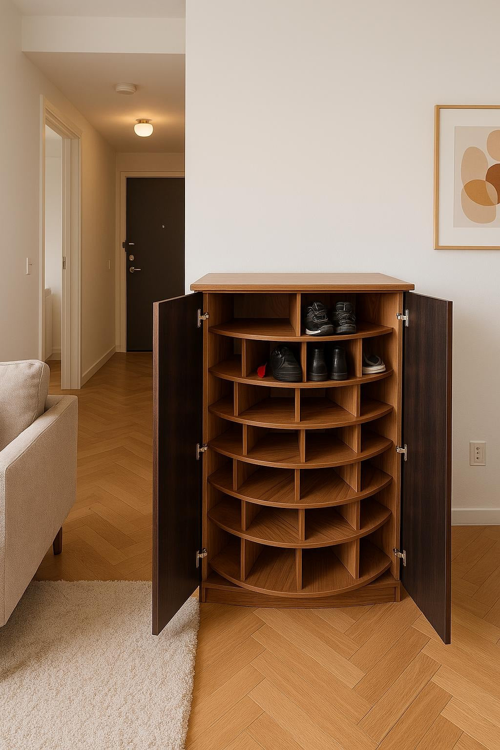 🔥 Étagère à chaussures Infinity  – Un rangement infini pour vos baskets, talons hauts et bien plus encore ! 👟👠🥿