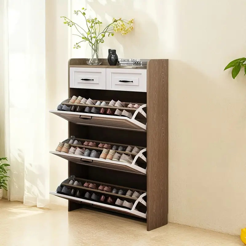 🤩👞 Étagère à Chaussures Gain de Place – Organisateur Entrée jusqu'à 12 Paires